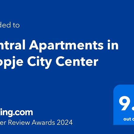 Central Apartments In Skopje City Center Zewnętrze zdjęcie