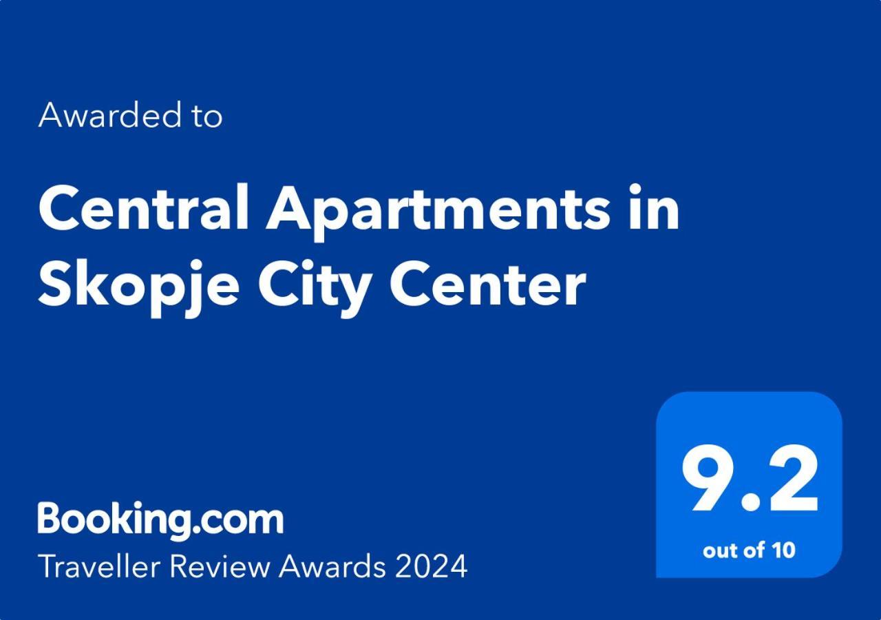 Central Apartments In Skopje City Center Zewnętrze zdjęcie